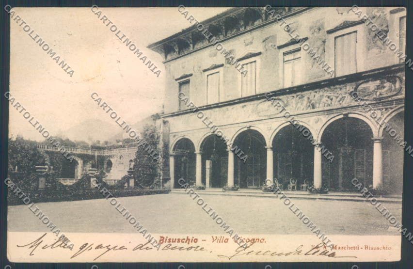 Varese Bisuschio cartolina LQ7124 – fronte