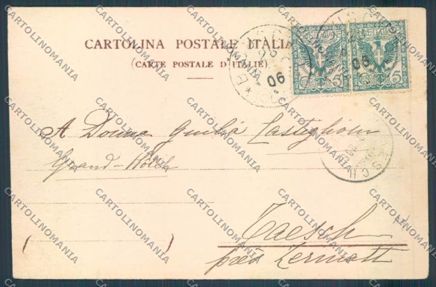 Varese Bisuschio cartolina LQ7124 – retro