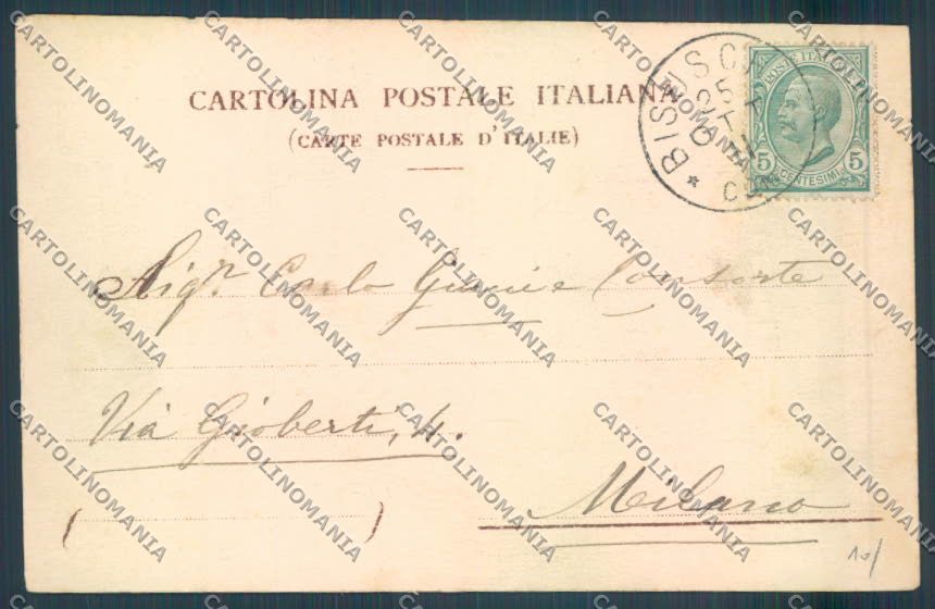 Varese Bisuschio cartolina LQ7125 – retro