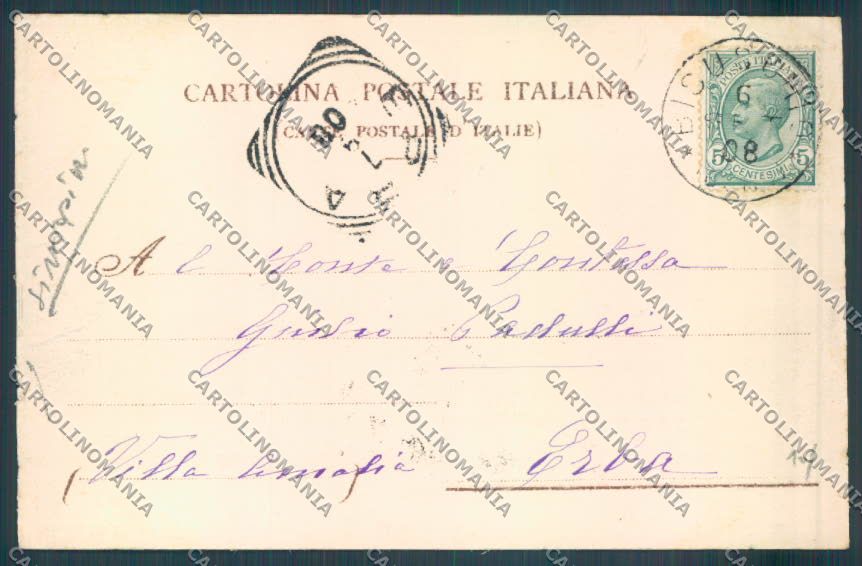 Varese Bisuschio cartolina LQ7126 – retro