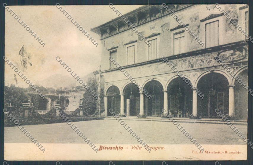 Varese Bisuschio PIEGHE STRAPPINO cartolina LQ7131 – fronte