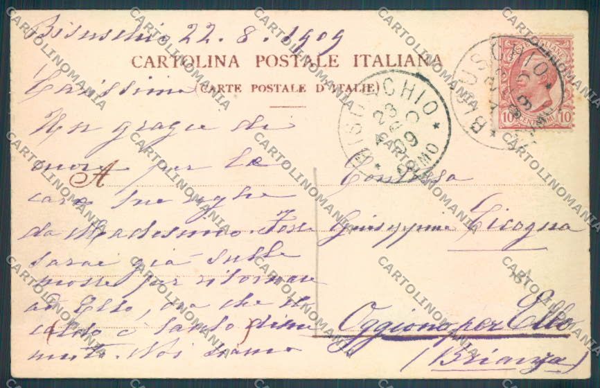 Varese Bisuschio cartolina LQ7142 – retro