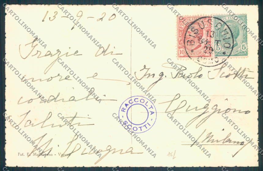 Varese Bisuschio cartolina LQ7144 – retro