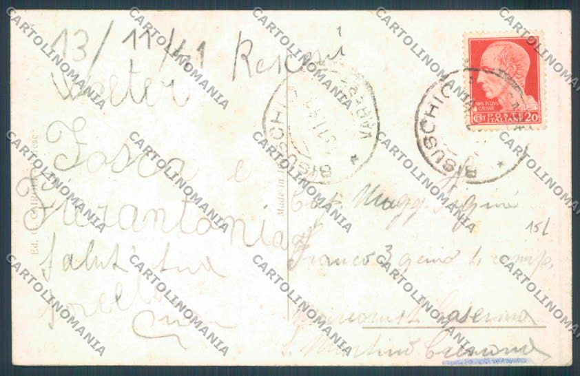 Varese Bisuschio cartolina LQ7153 – retro
