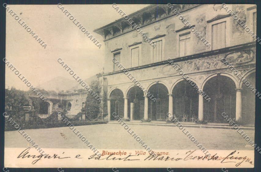 Varese Bisuschio PIEGHINA cartolina LQ7156 – fronte