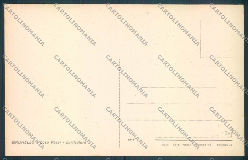 Varese Brunello cartolina LQ7172 – retro
