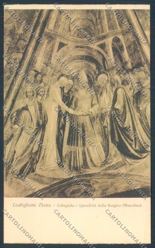 Varese Castiglione Olona Masolino da Panicale cartolina LQ7188 – fronte