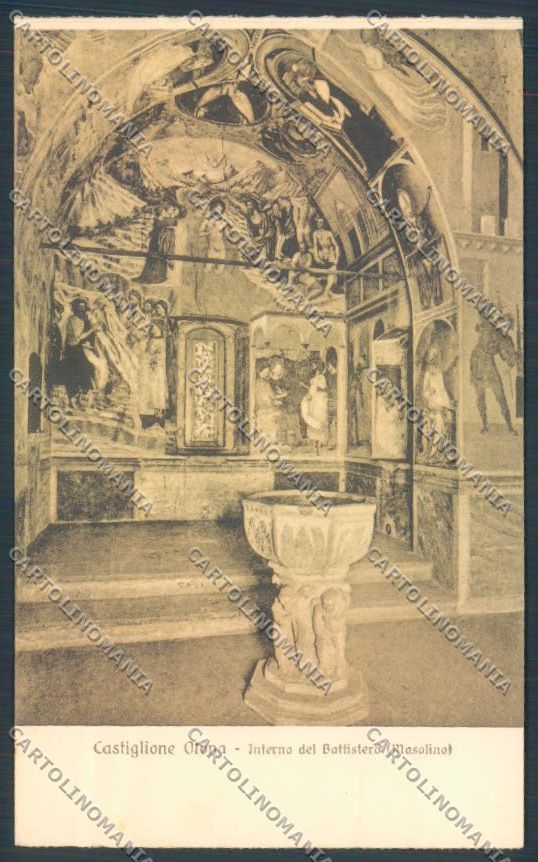 Varese Castiglione Olona Masolino da Panicale cartolina LQ7191 – fronte