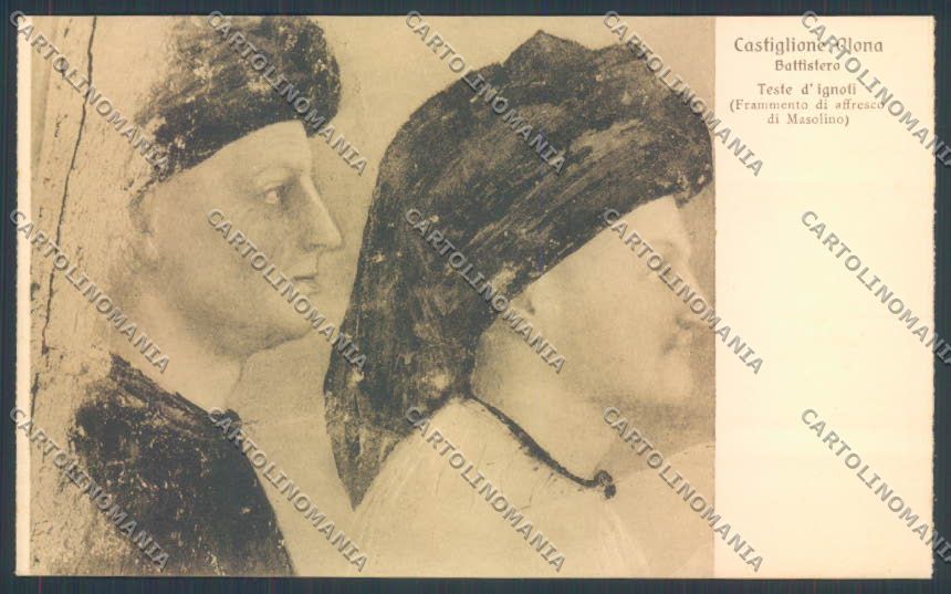 Varese Castiglione Olona Masolino da Panicale cartolina LQ7194 – fronte