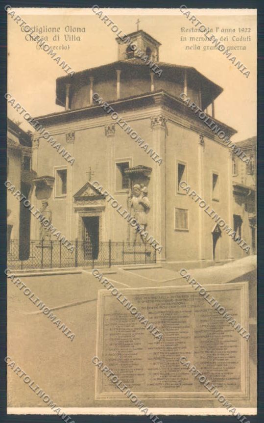 Varese Castiglione Olona cartolina LQ7202 – fronte