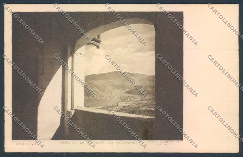 Varese Lavena Ponte Tresa cartolina LQ7217 – fronte