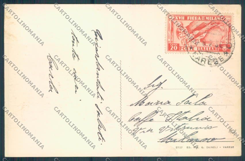 Varese Cadigliano Viconago cartolina LQ7220 – retro