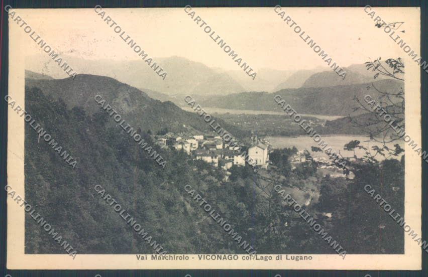 Varese Cadigliano Viconago cartolina LQ7224 – fronte