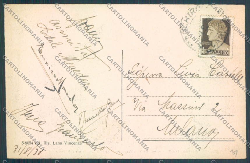 Varese Cadigliano Viconago cartolina LQ7231 – retro
