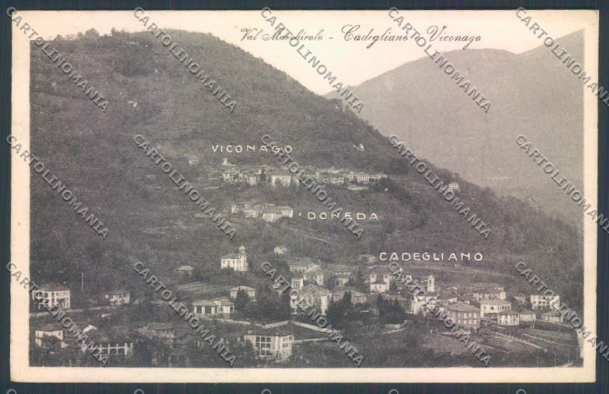 Varese Cadigliano Viconago cartolina LQ7232 – fronte