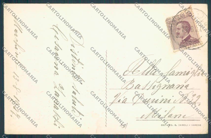Varese Cadigliano Viconago cartolina LQ7232 – retro