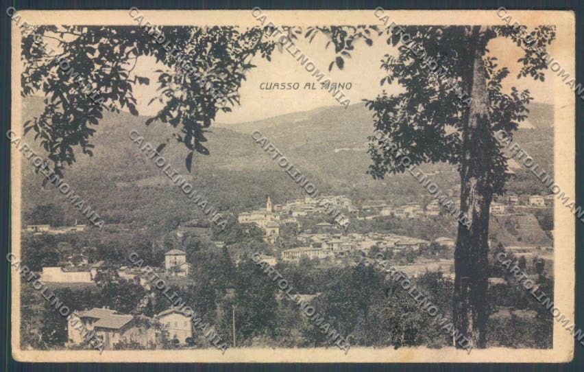 Varese Cuasso al Piano PIEGATA cartolina LQ7237 – fronte