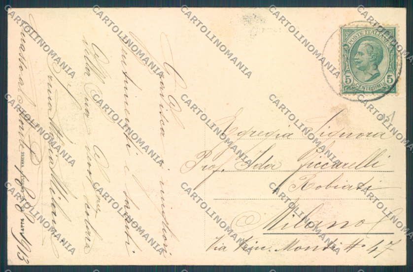 Varese Cuasso al Monte cartolina LQ7258 – retro