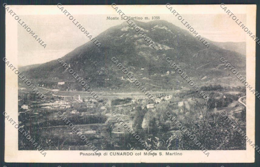 Varese Cunardo PIEGHINE STRAPPINO cartolina LQ7278 – fronte