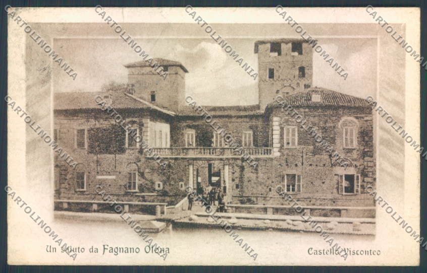 Varese Fagnano Olona Saluti da cartolina LQ7295 – fronte