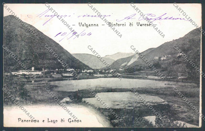 Varese Valganna Ganna cartolina LQ7302 – fronte