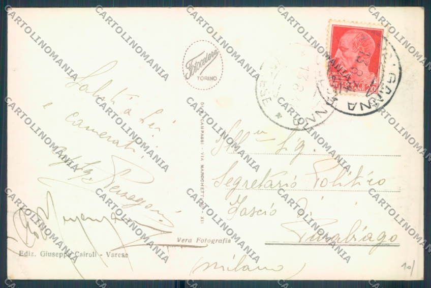 Varese Valganna Ganna Foto cartolina LQ7303 – retro