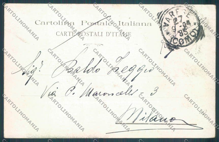Varese Valganna Ganna cartolina LQ7310 – retro
