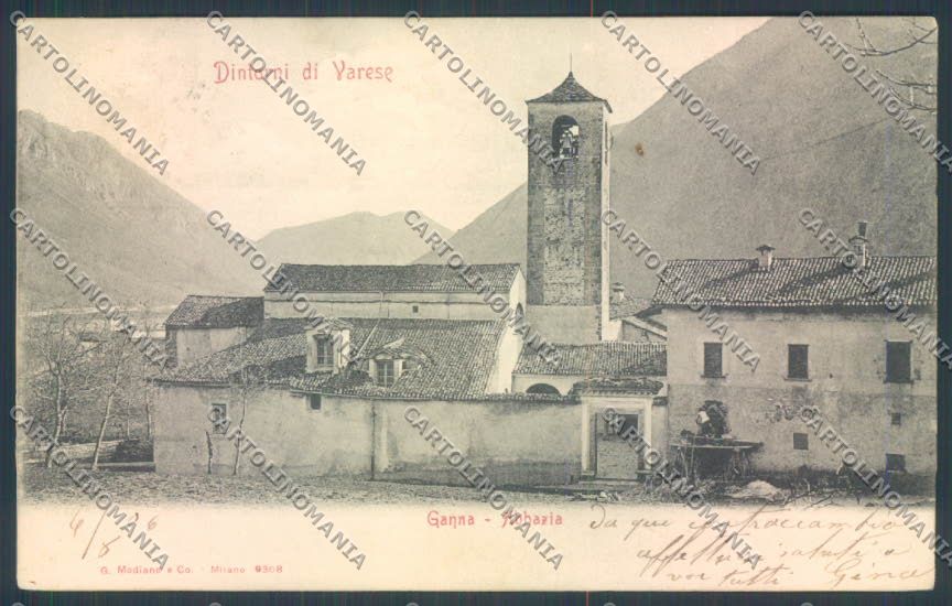 Varese Valganna Ganna cartolina LQ7316 – fronte