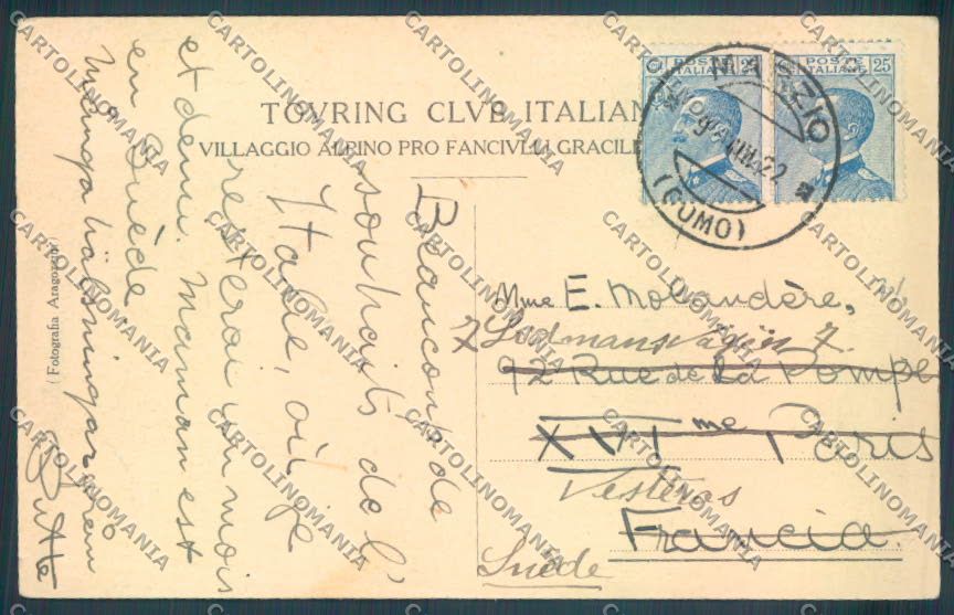 Varese Valganna Ganna cartolina LQ7321 – retro