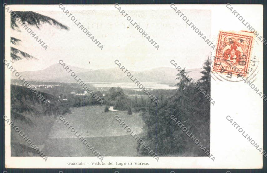 Varese Gazzada Schianno cartolina LQ7325 – fronte
