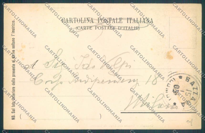 Varese Gazzada Schianno cartolina LQ7325 – retro