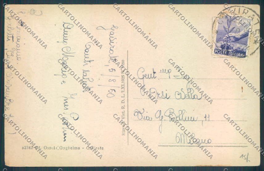 Varese Gavirate cartolina LQ7345 – retro
