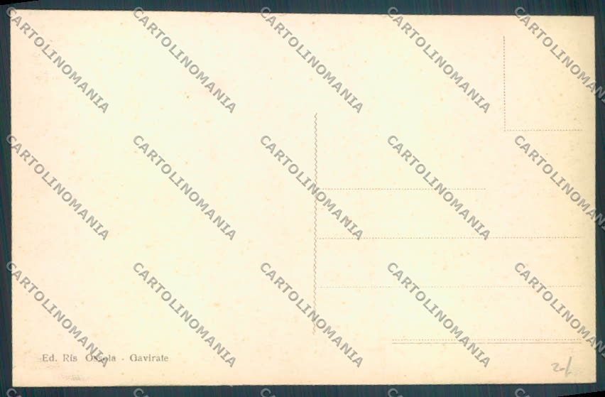 Varese Gavirate Barca cartolina LQ7355 – retro