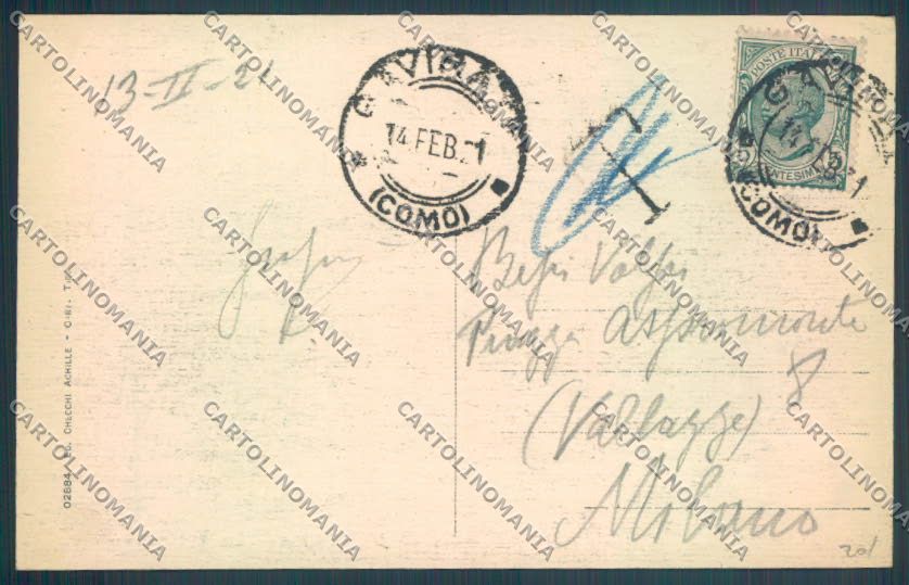 Varese Gavirate cartolina LQ7356 – retro