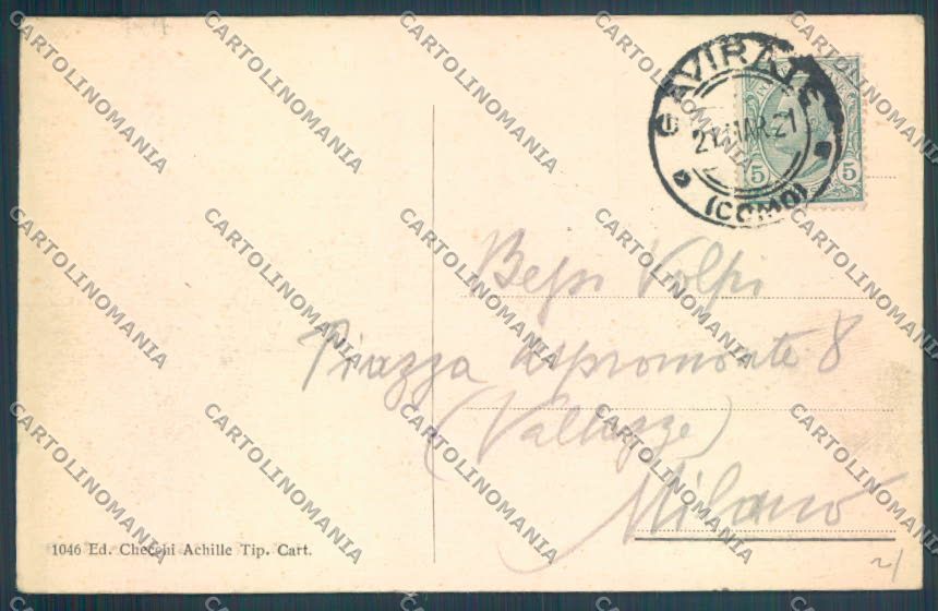 Varese Gavirate cartolina LQ7363 – retro