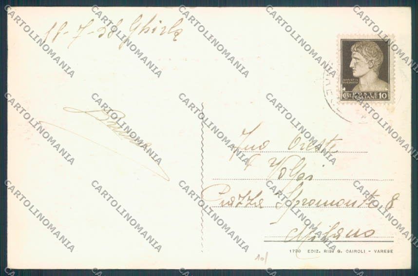 Varese Valganna Ghirla cartolina LQ7369 – retro
