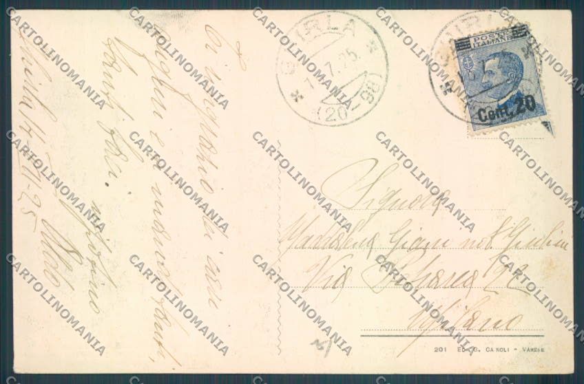 Varese Valganna Ghirla cartolina LQ7378 – retro