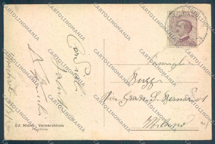Varese Marchirolo cartolina LQ7424 – retro