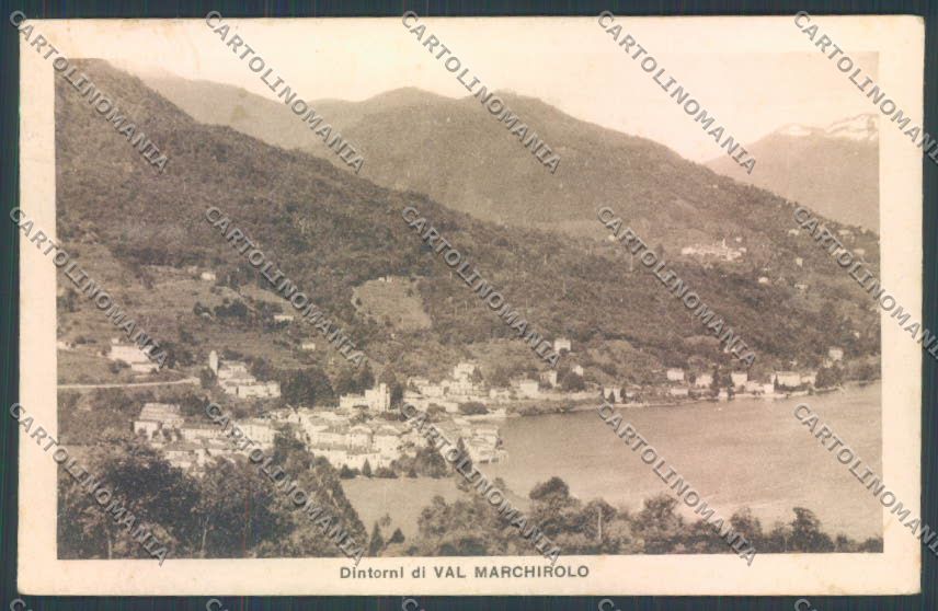 Varese Marchirolo PIEGHINA cartolina LQ7433 – fronte