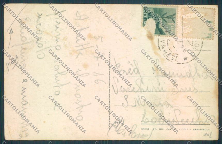 Varese Marchirolo PIEGA cartolina LQ7435 – retro