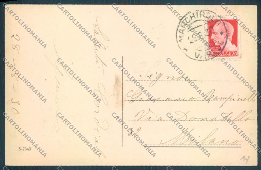 Varese Marchirolo cartolina LQ7442 – retro