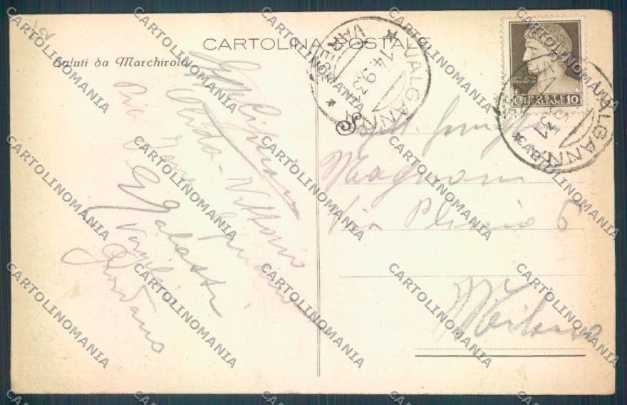 Varese Marchirolo cartolina LQ7460 – retro