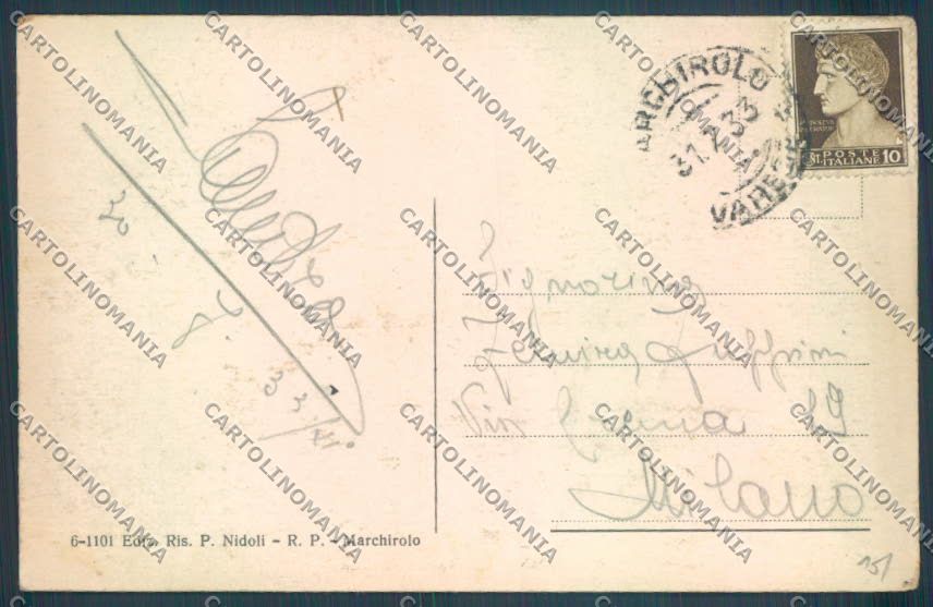 Varese Marchirolo cartolina LQ7461 – retro
