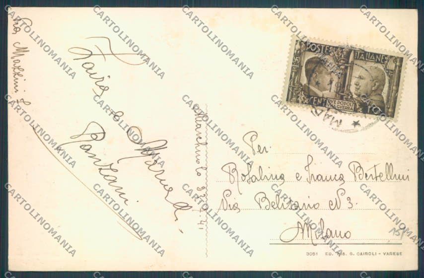Varese Marchirolo cartolina LQ7466 – retro