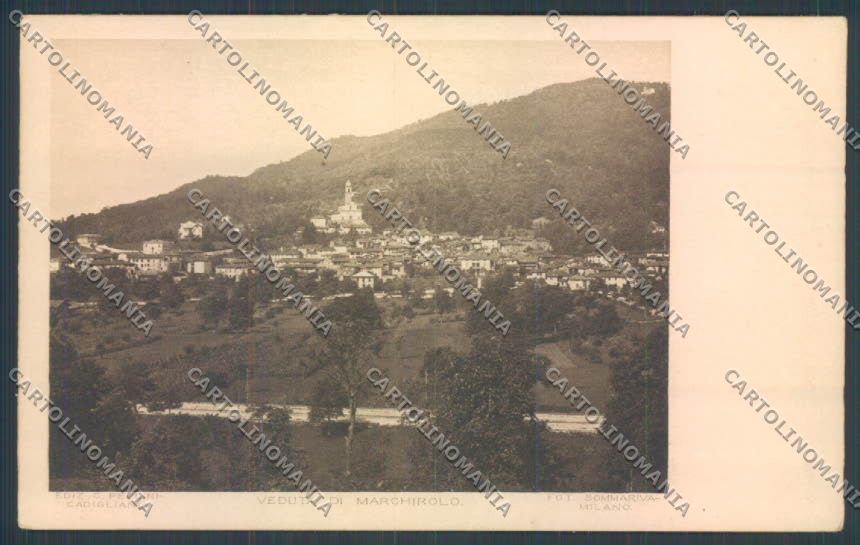 Varese Marchirolo cartolina LQ7474 – fronte