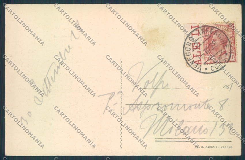 Varese Venegono cartolina LQ7510 – retro