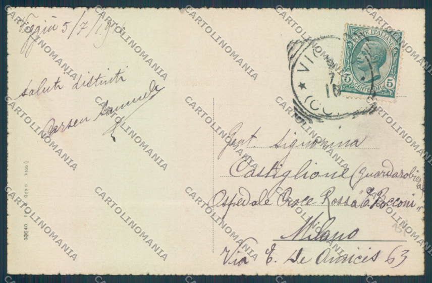 Varese Viggiù cartolina LQ7529 – retro