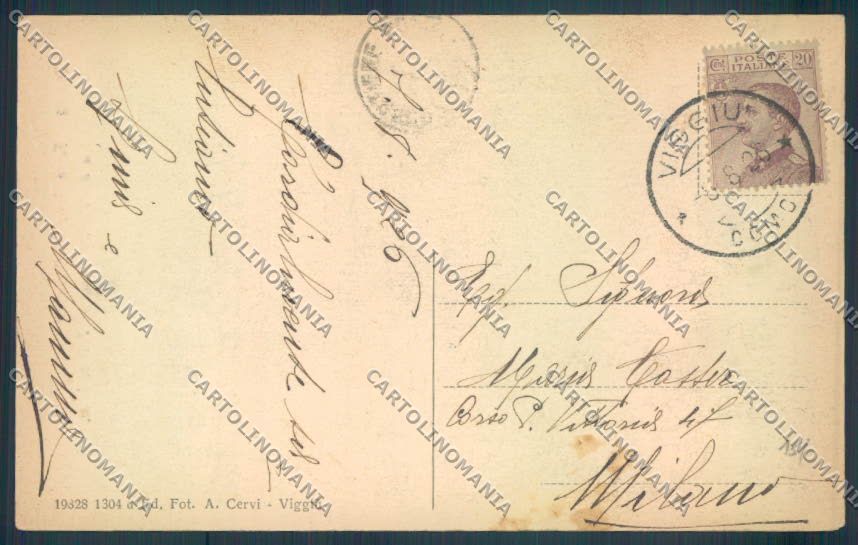 Varese Viggiù cartolina LQ7531 – retro