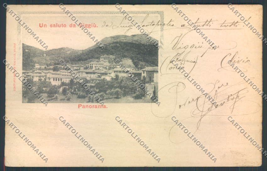 Varese Viggiù Saluti da PIEGHINA cartolina LQ7532 – fronte