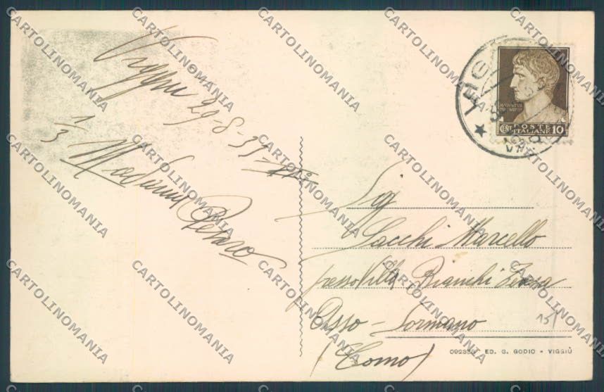 Varese Viggiù cartolina LQ7540 – retro